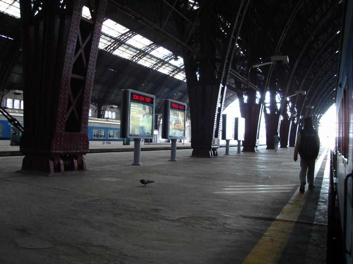 Retiro railway station Buenos Aires iconic iron-roof terminal used by tourists navigating the city