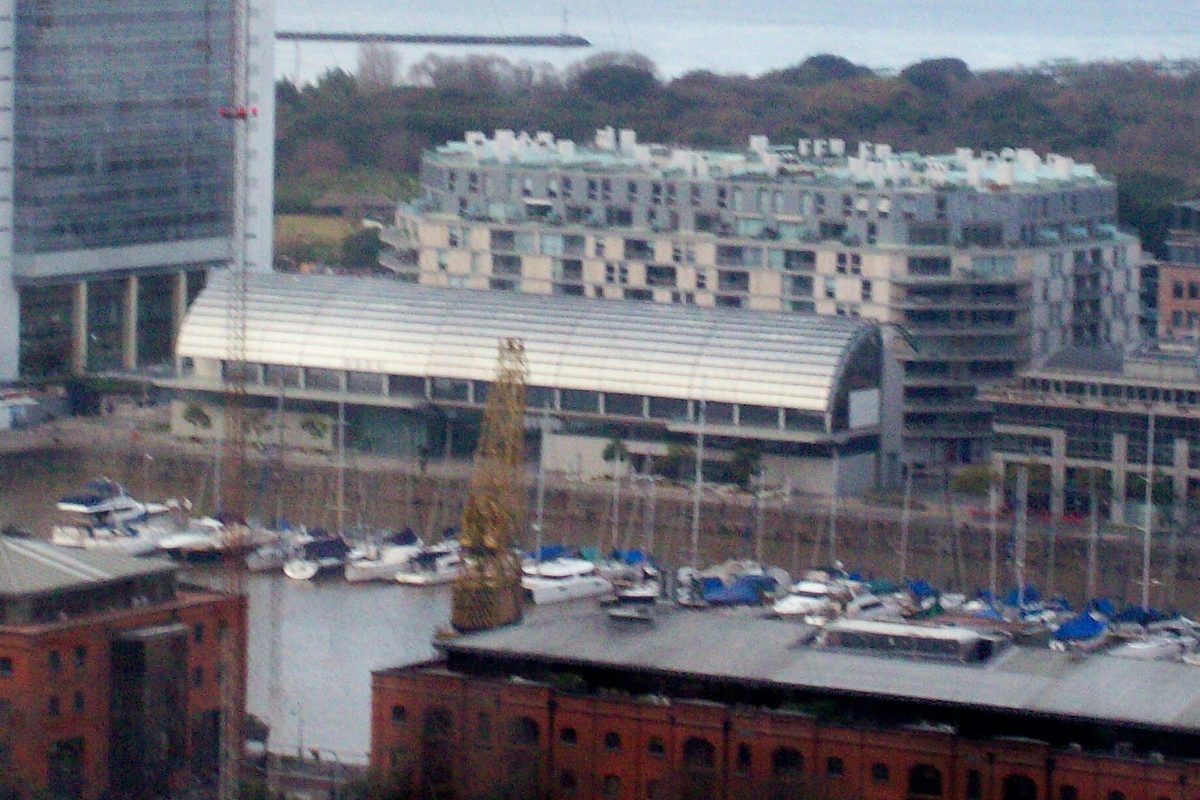 The Coleccion de Arte Amalia Fortabat building on the Puerto Madero waterfront in Buenos Aires