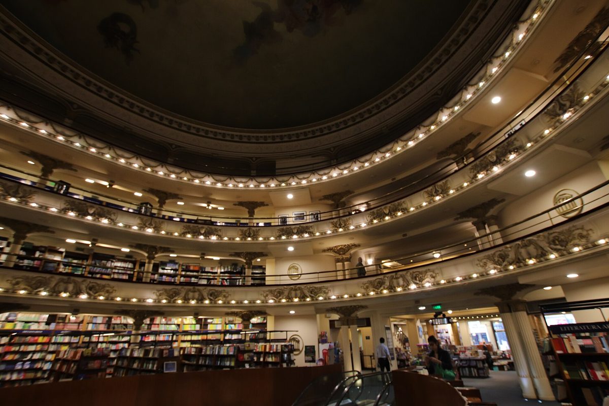 The El Ateneo Grand Splendid bookshop in a former theatre in Buenos Aires