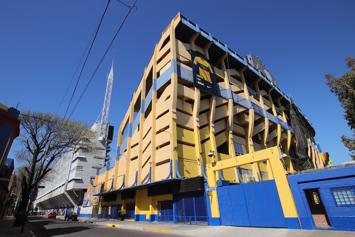 La Bombonera, the colorful home of Boca Juniors and an icon of Buenos Aires football