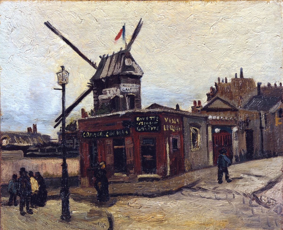 Vincent van Gogh's Le Moulin de la Galette, a highlight of the Museo Nacional de Bellas Artes Buenos Aires collection