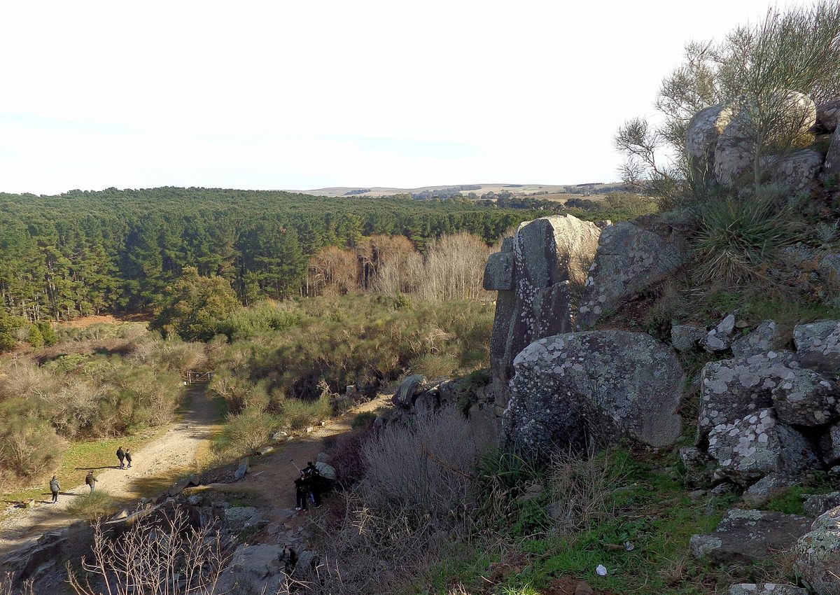 Cerro El Centinela and its pine forest in the Sierras de Tandil, a highlight of any visit to Tandil